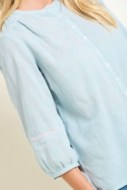 Brakeburn Blue Fan Blouse - Image 4 of 5