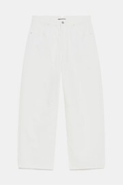 Mint Velvet White Ultimate Barrel Jeans - Image 3 of 4