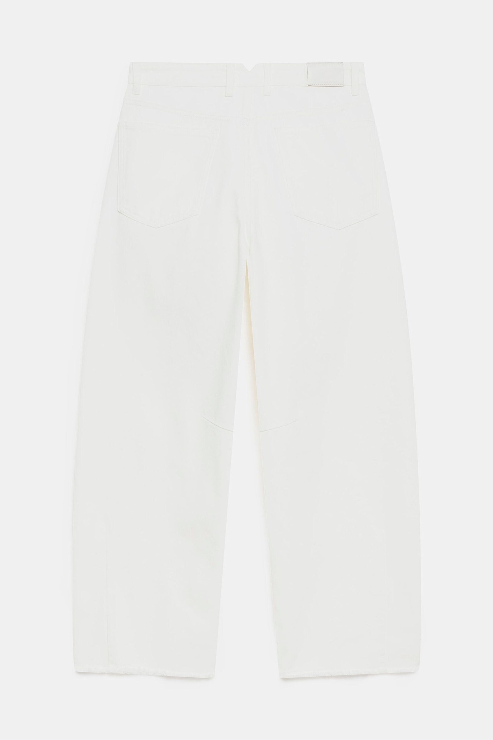 Mint Velvet White Ultimate Barrel Jeans - Image 4 of 4