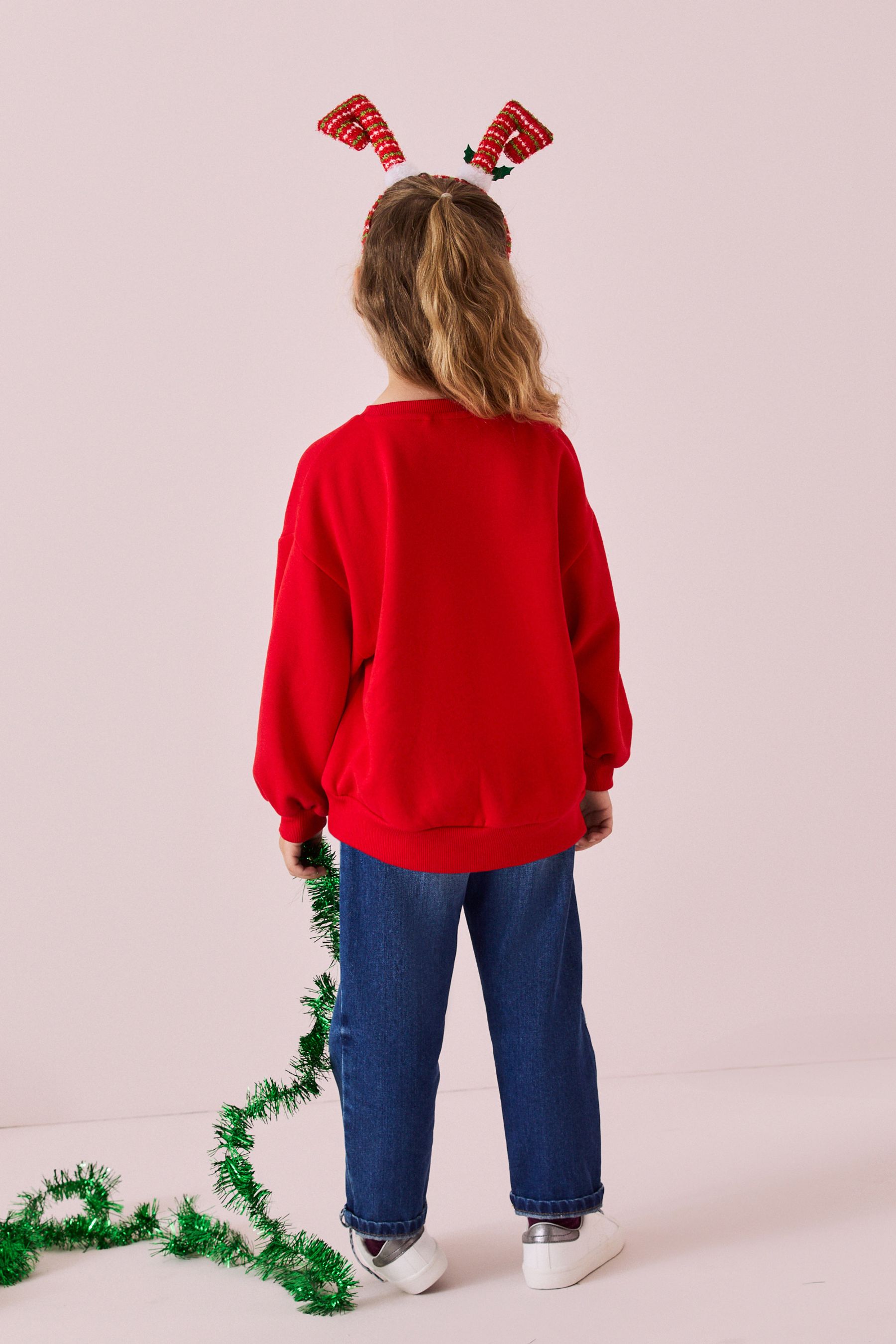 Next red sweatshirt sales