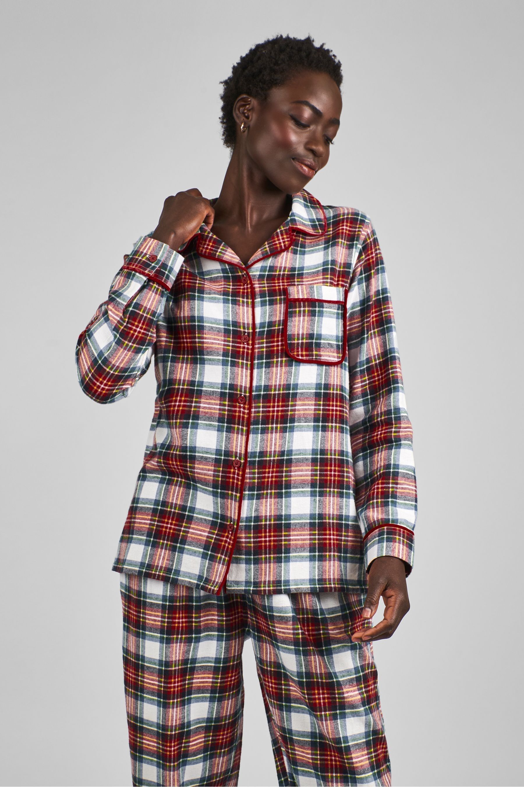 Woven pajamas deals