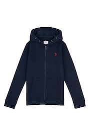 U.S. Polo Assn. Boys Double Horsemen Zip Hoodie - Image 1 of 3