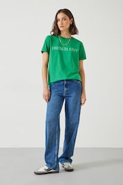 Hush Green French Exit Cotton T-Shirt - Image 2 of 5