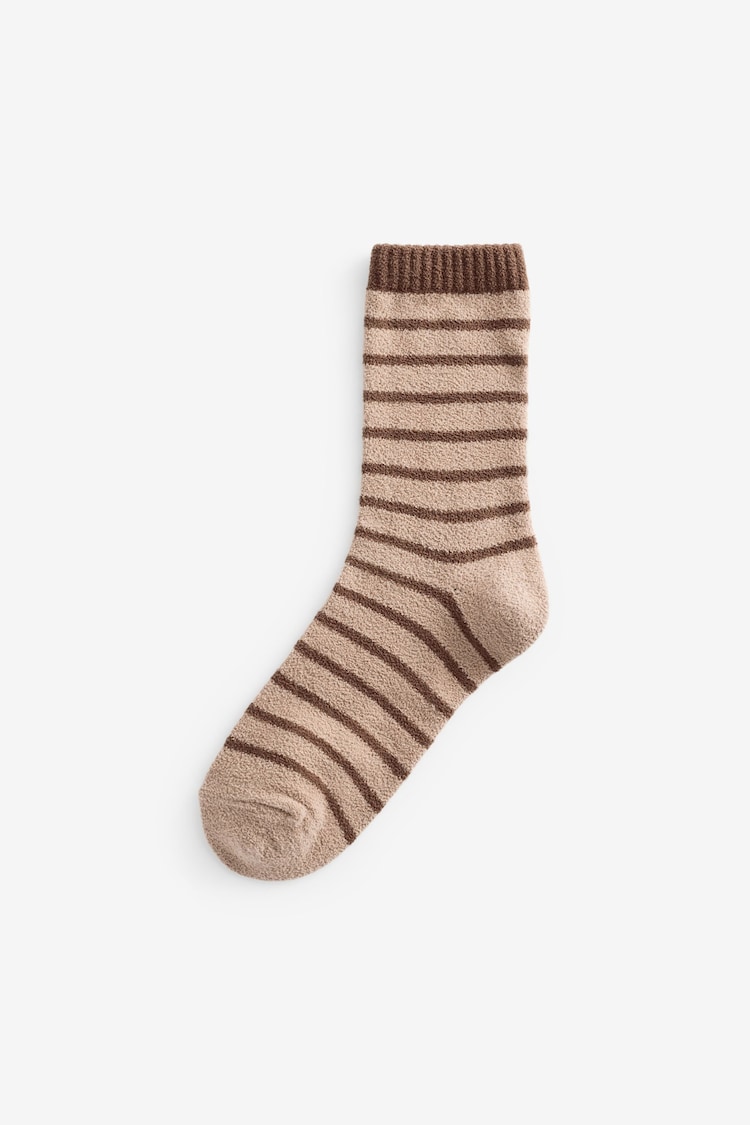 Brown Thermal Ankle Socks 2 Pack - Image 5 of 5