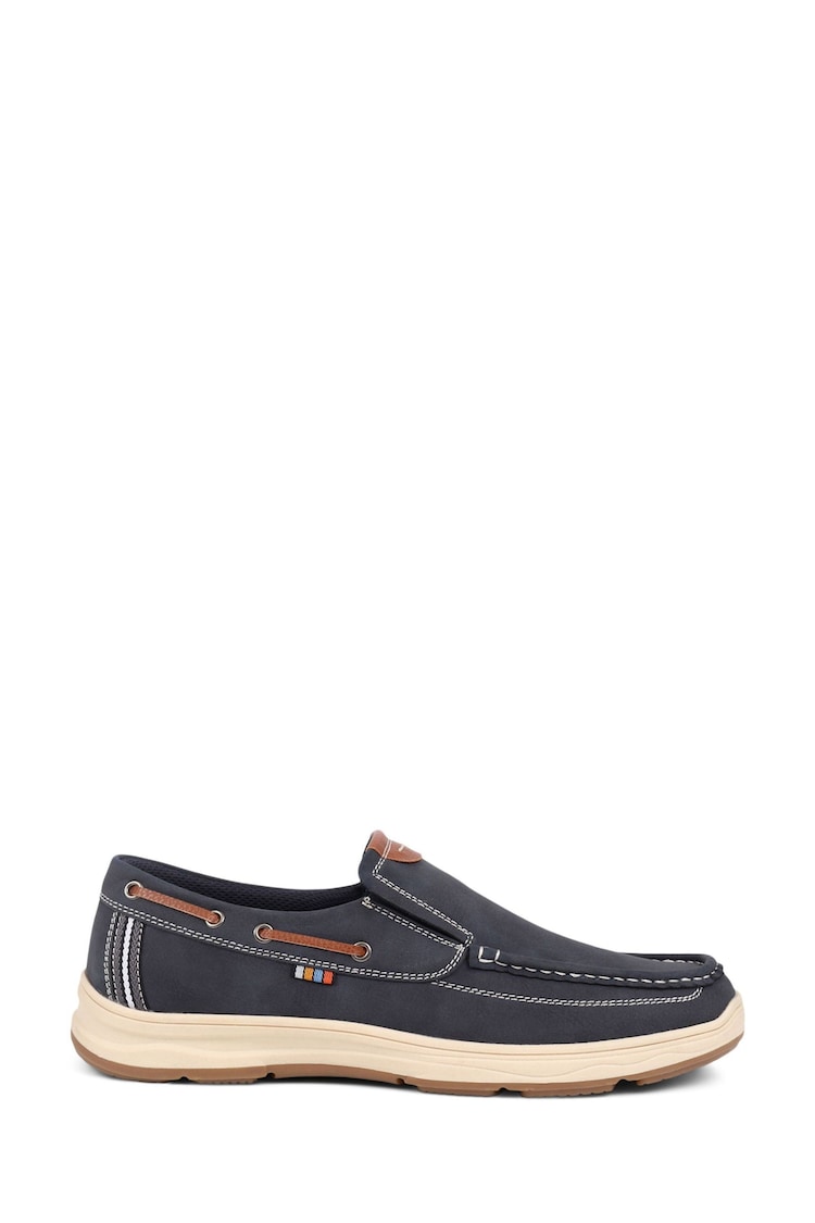 Pavers Blue Pavers Blue Slip On Boat Shoes - Image 2 of 5