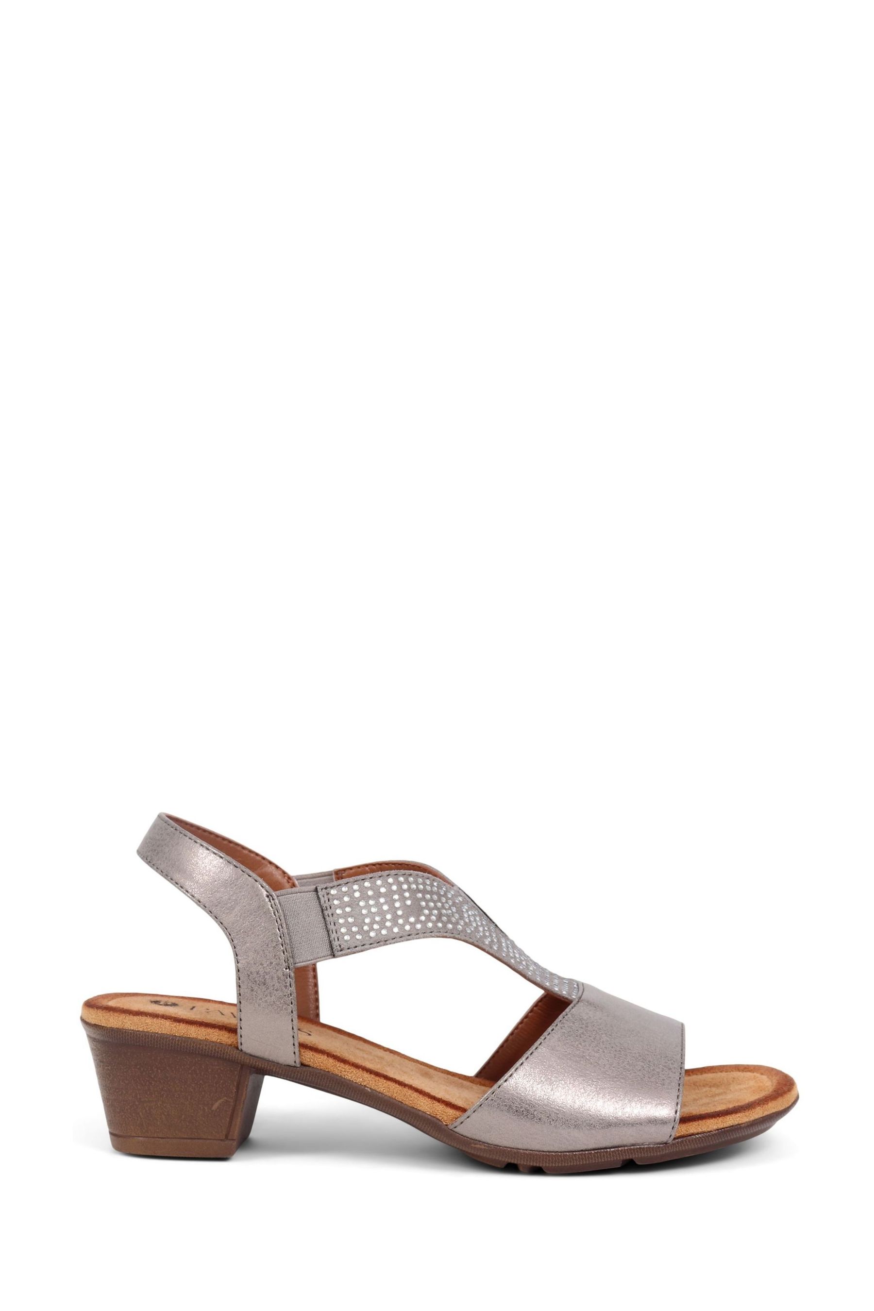 Pavers Natural brown Pavers Natural Heeled Slingback Sandals
