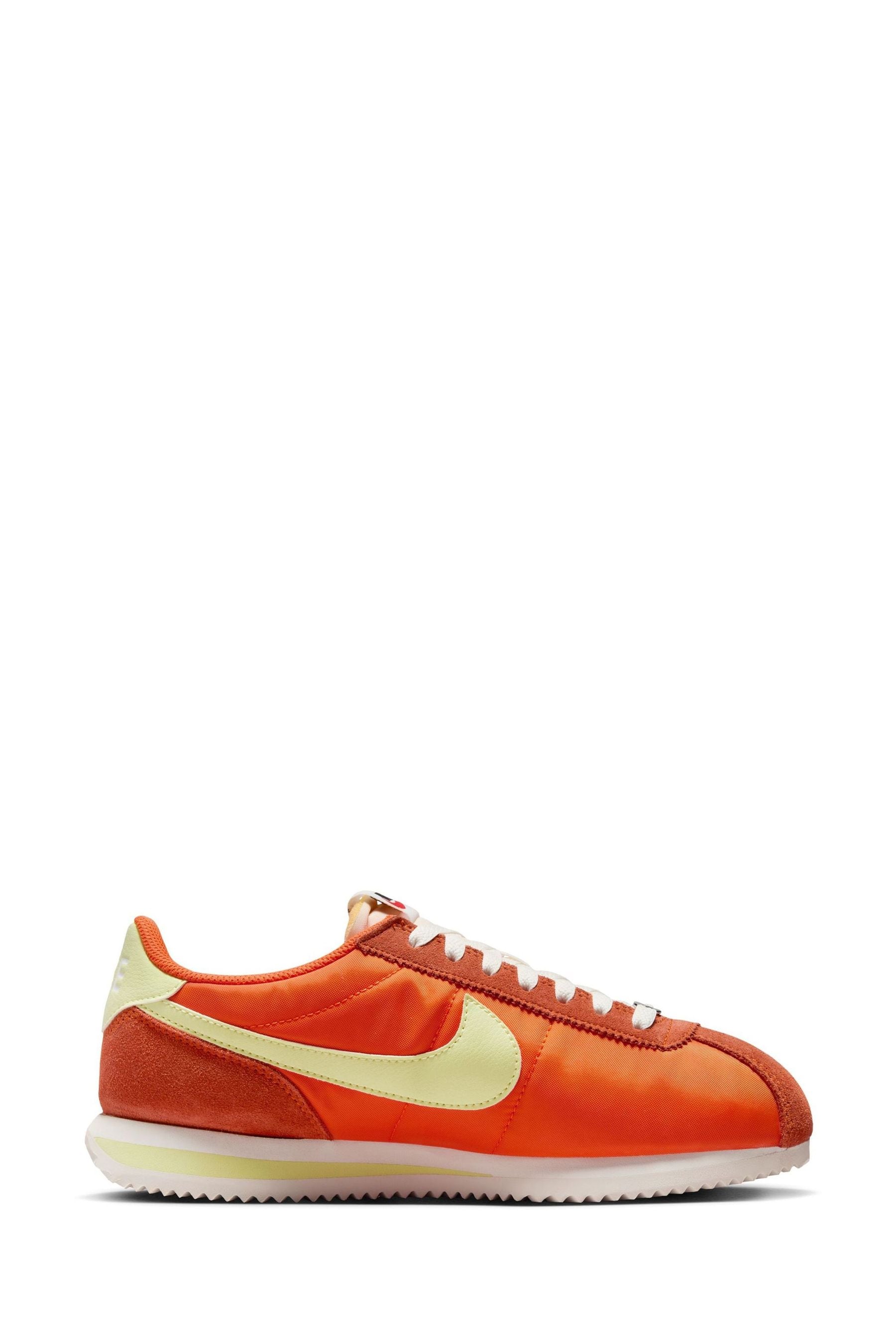 Buy Nike Orange Cortez Trainers from Next Luxembourg