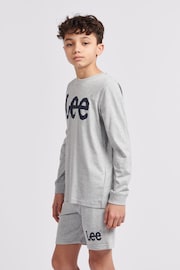 Lee Boys Wobbly Graphic Long Sleeve T-Shirt - Image 3 of 5