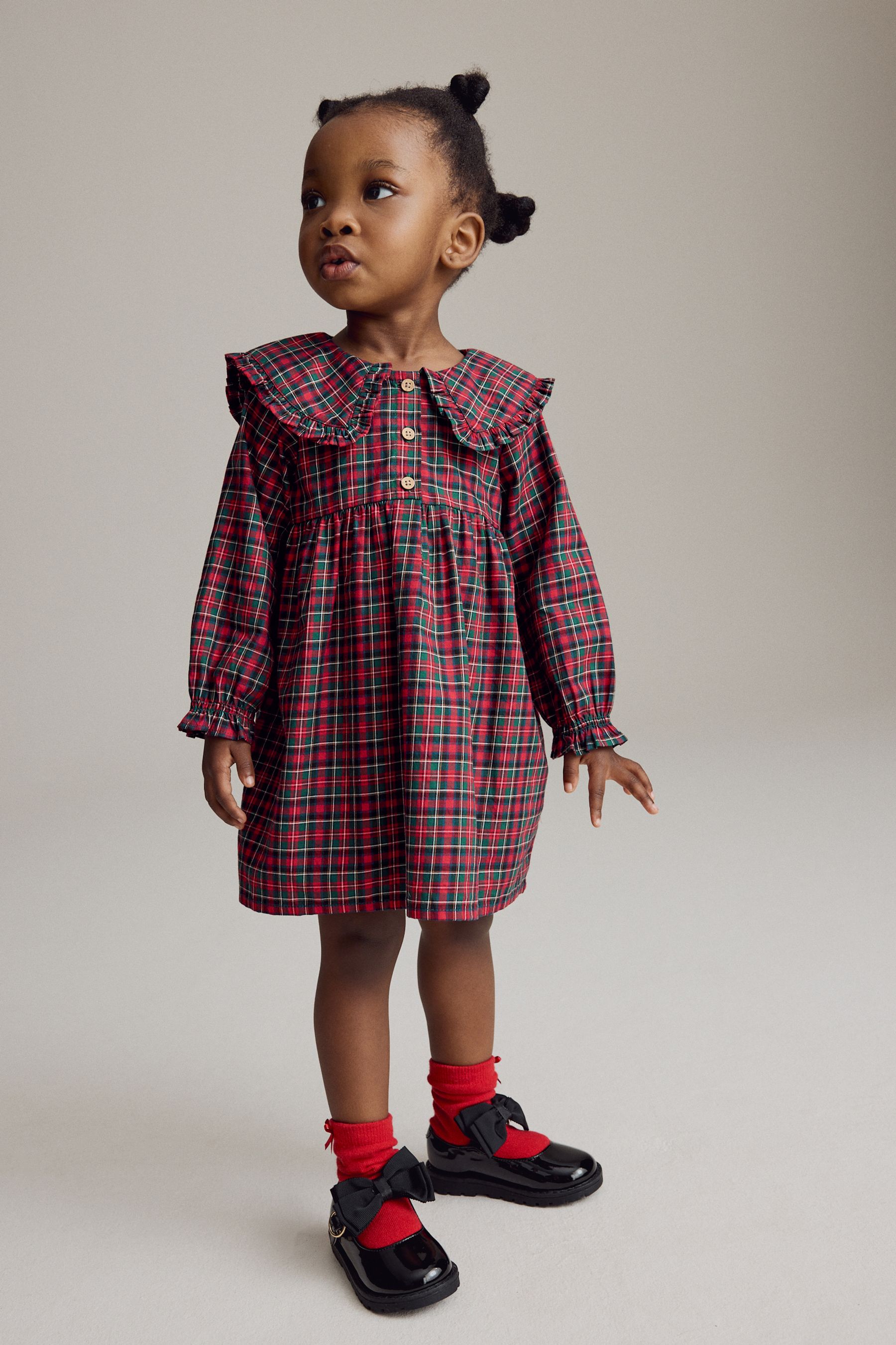 Girls tartan dress next top