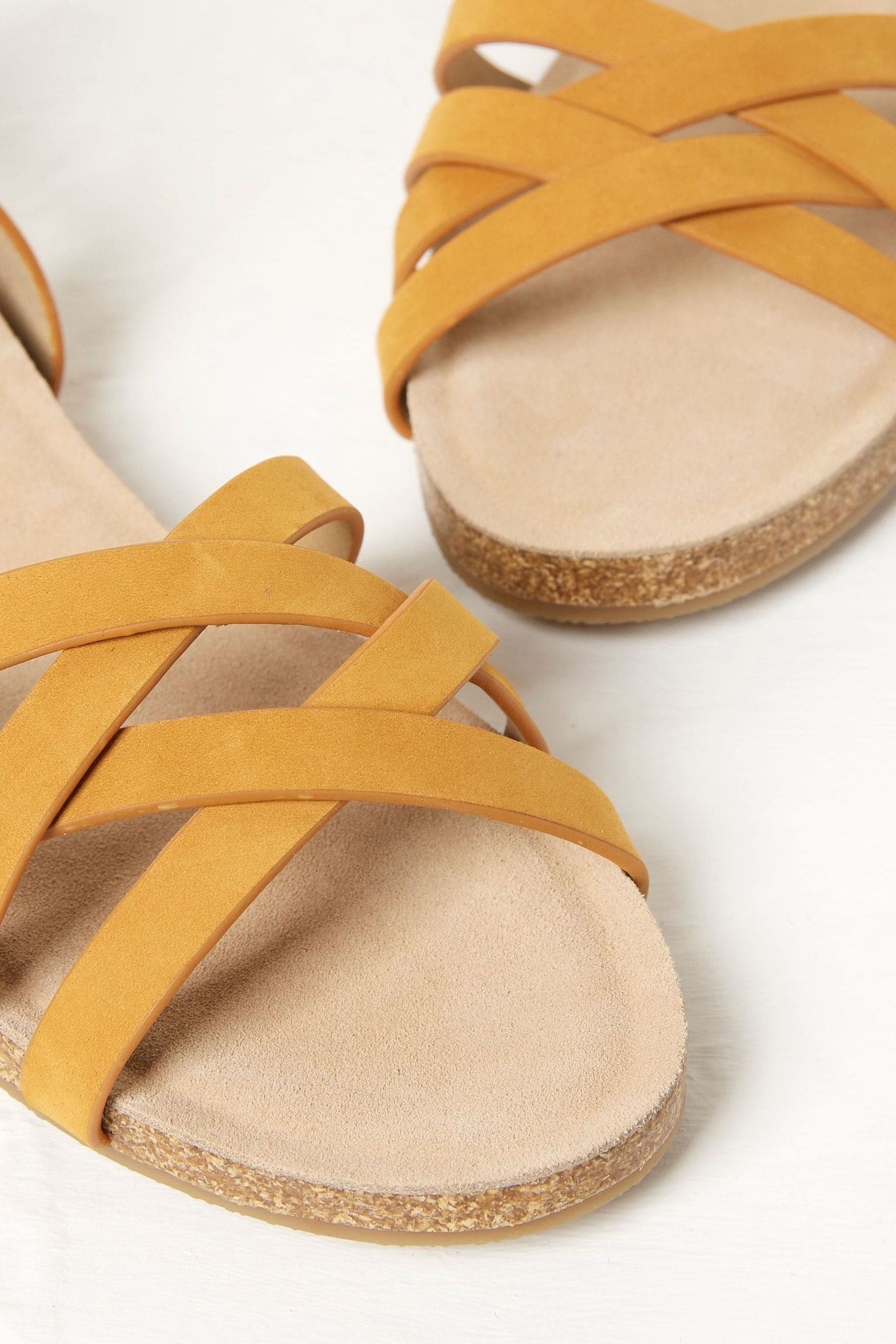 Buy FatFace Beth Yellow Sandals from the Next UK online shop