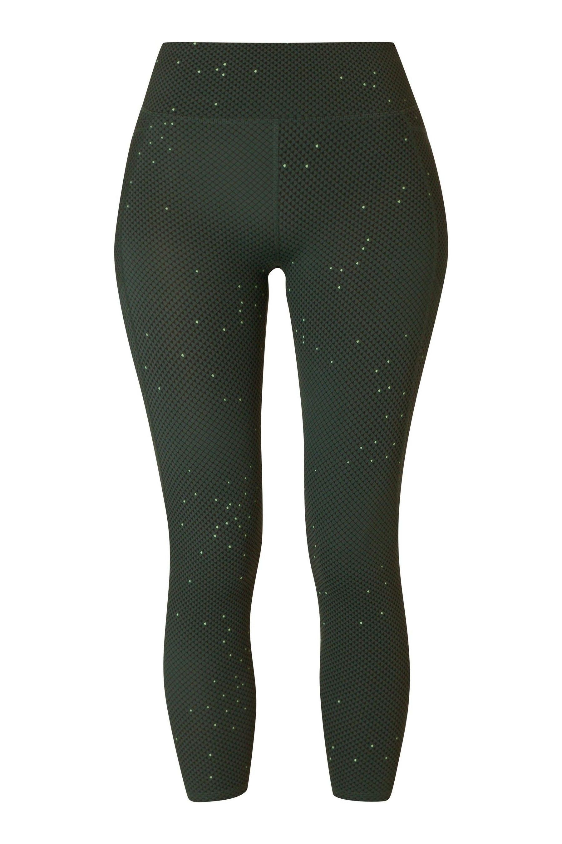 Buy Sweaty Betty Green Grid Geo Print Full Length Aerial Core Workout Leggings from Next Luxembourg