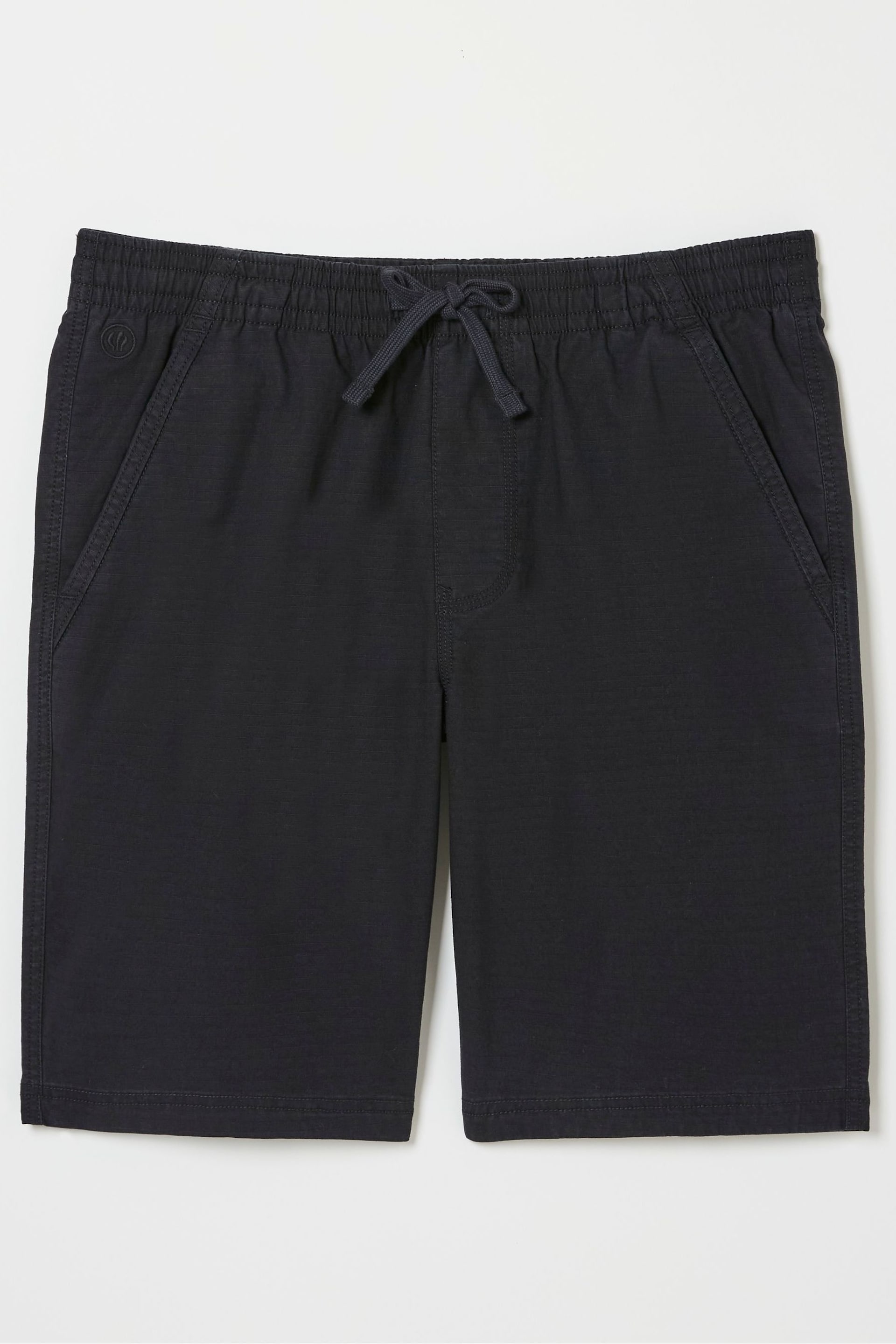 FatFace Black Seaton Ripstop Pull On Shorts - Image 5 of 5