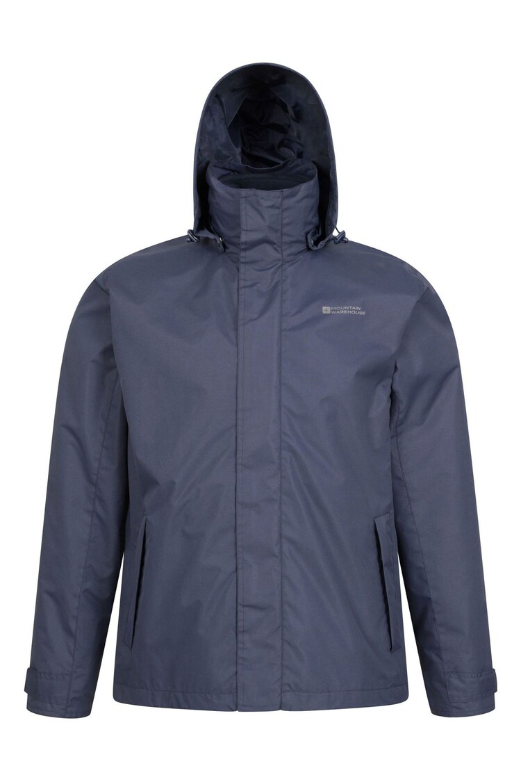 Mountain Warehouse Blue Mens Fell 3-In-1 Water Resistant Jacket - Image 5 of 5