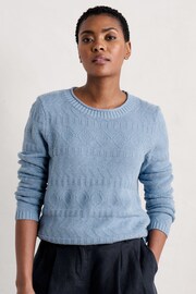 Seasalt Cornwall Blue Kinter Jumper - Image 1 of 5