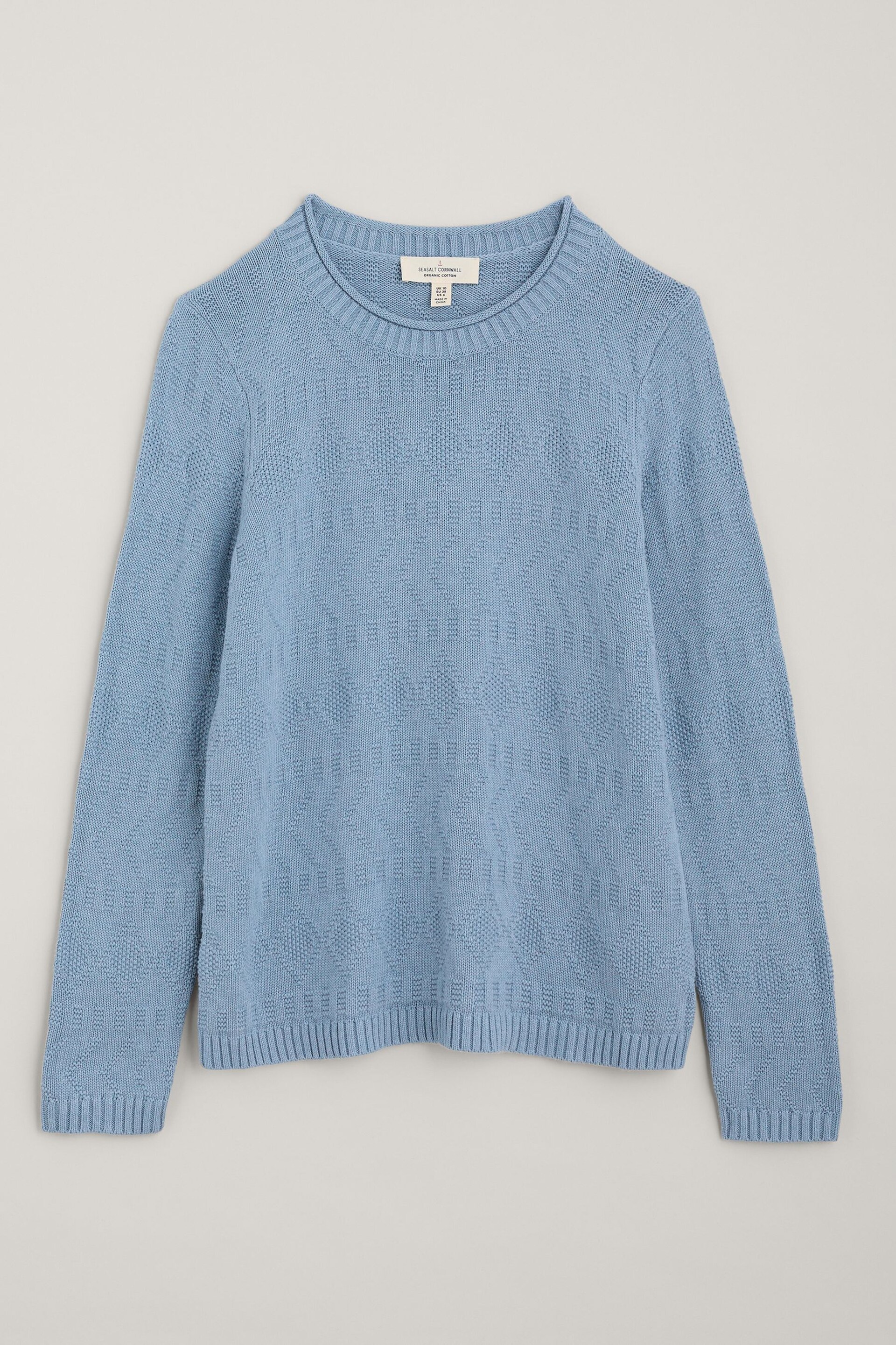 Seasalt Cornwall Blue Kinter Jumper - Image 2 of 5