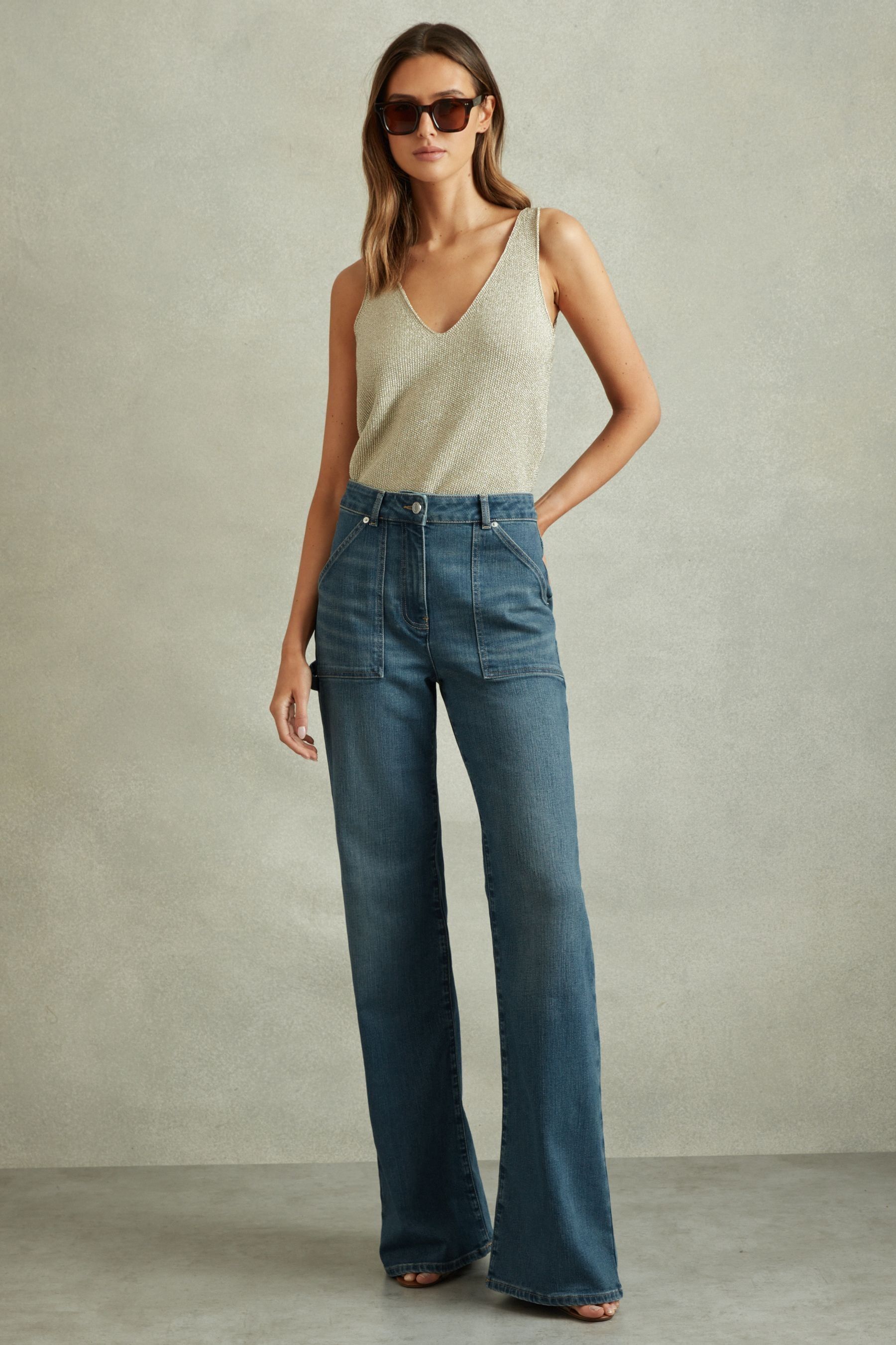 Utility jeans womens discount