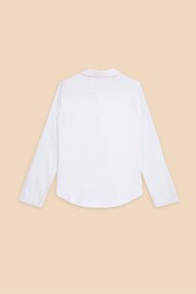 White Stuff White Mix Jersey Annie Shirt - Image 6 of 7