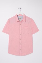 FatFace Pink Bugle Linen Cotton Shirt - Image 4 of 4