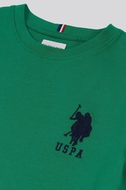 U.S. Polo Assn. Green Boys Player 3 T-Shirt - Image 7 of 7