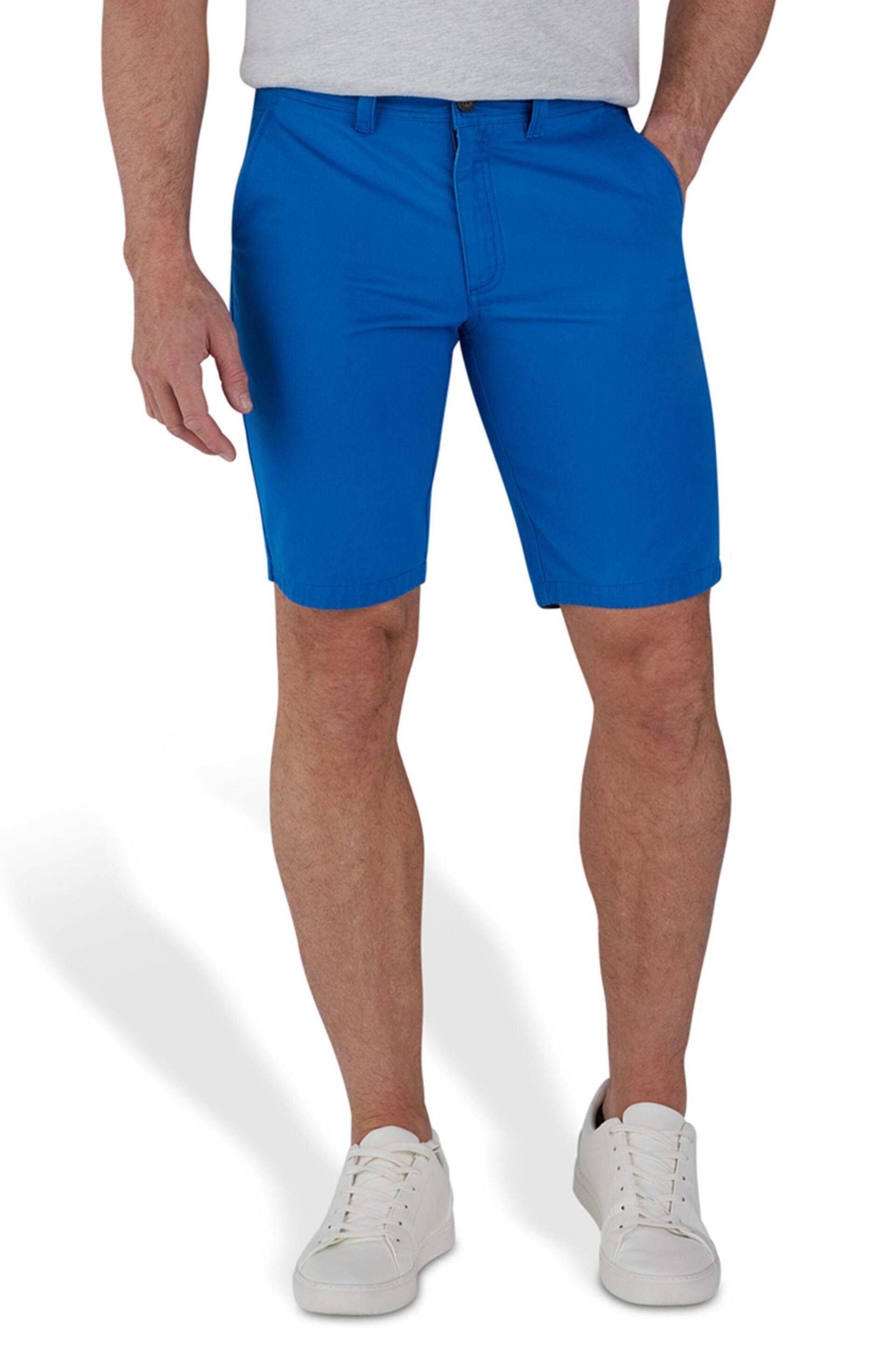Raging Bull Blue Chino Shorts - Image 1 of 6