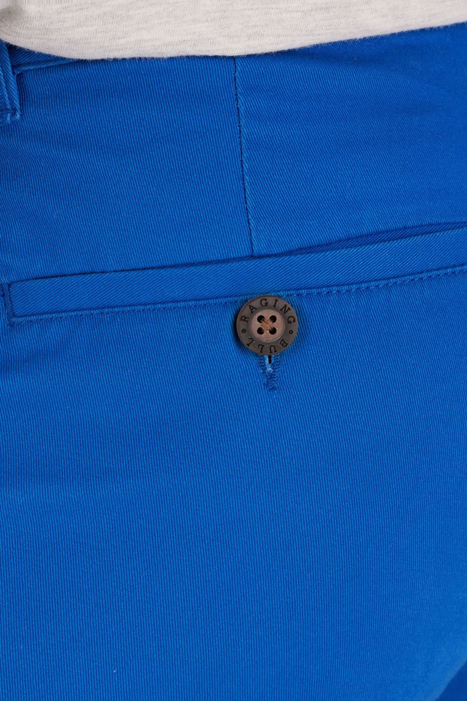 Raging Bull Blue Chino Shorts - Image 4 of 6