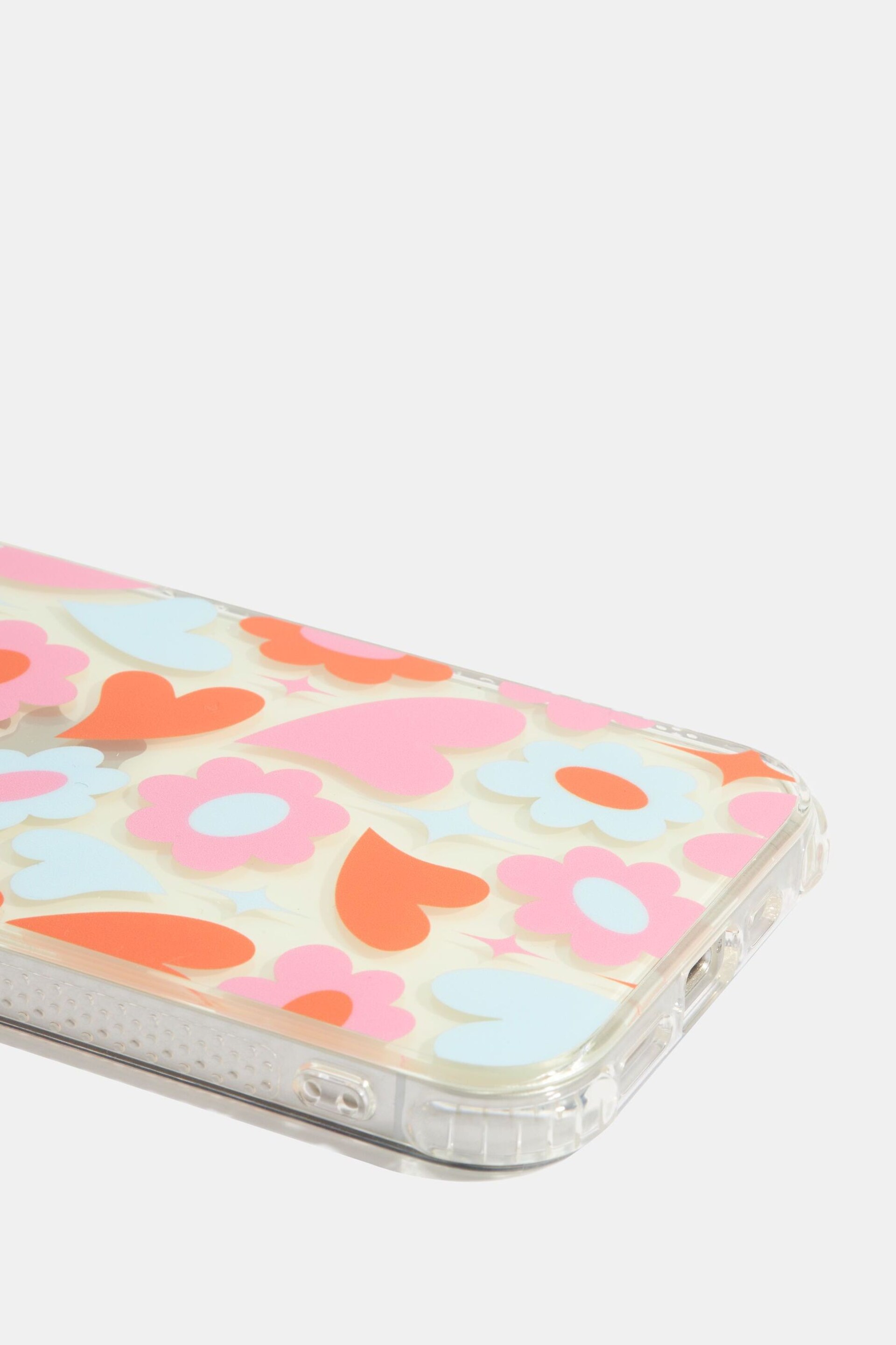 Skinnydip Pink Groovy Flower Heart London 12/12 Pro Case - Image 3 of 4