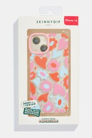 Skinnydip Pink Groovy Flower Heart London 12/12 Pro Case - Image 4 of 4