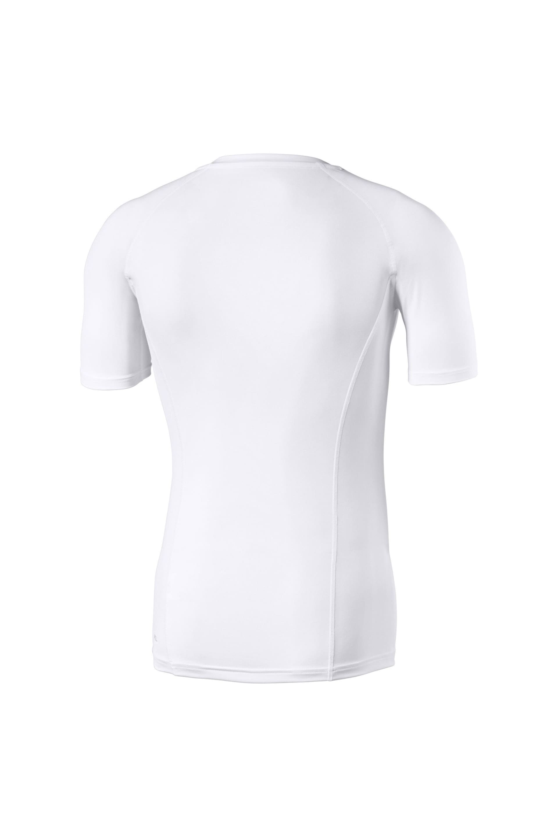 Puma White Mens LIGA Baselayer Short Sleeve T-Shirt - Image 2 of 2