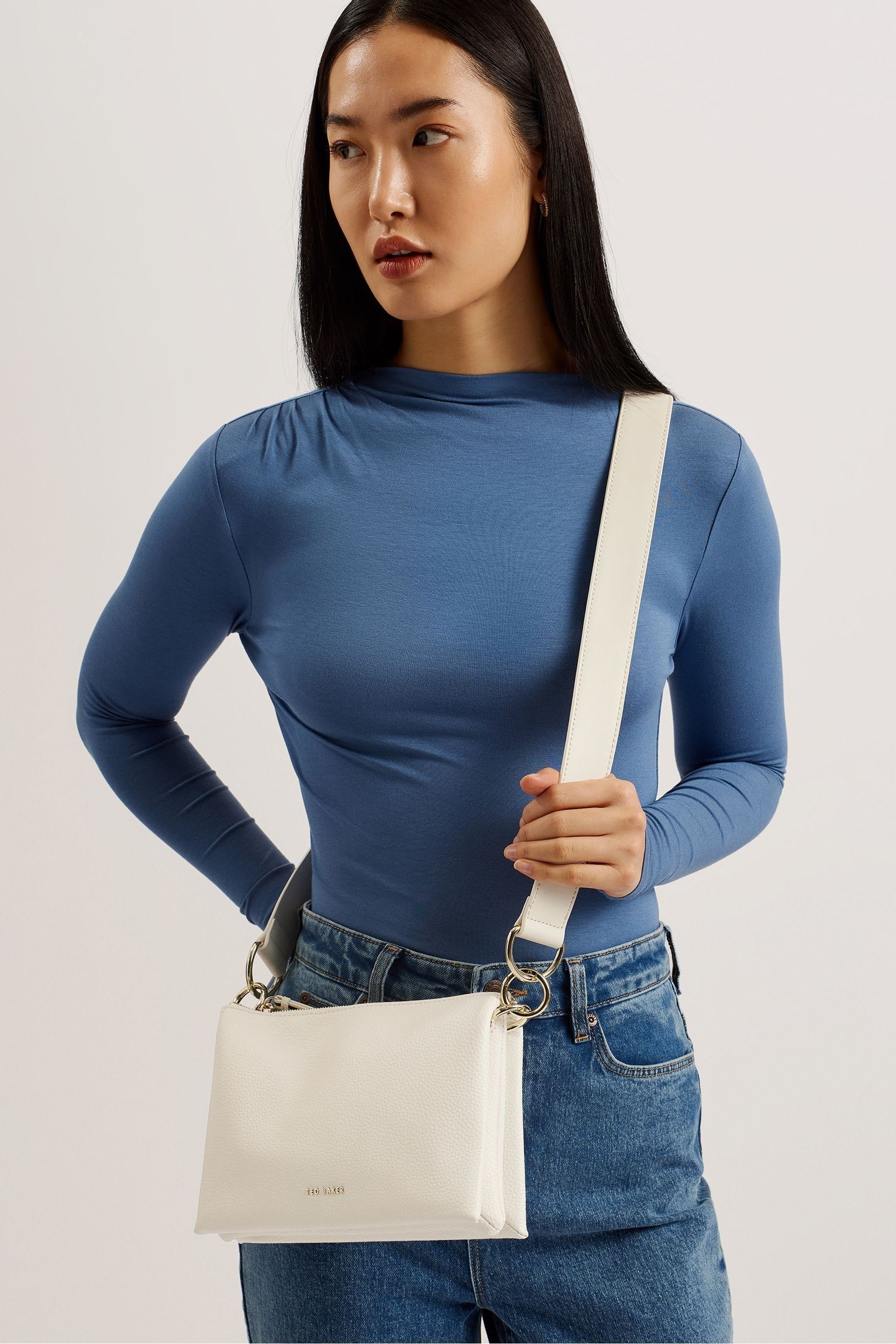 Ted baker teal bag top