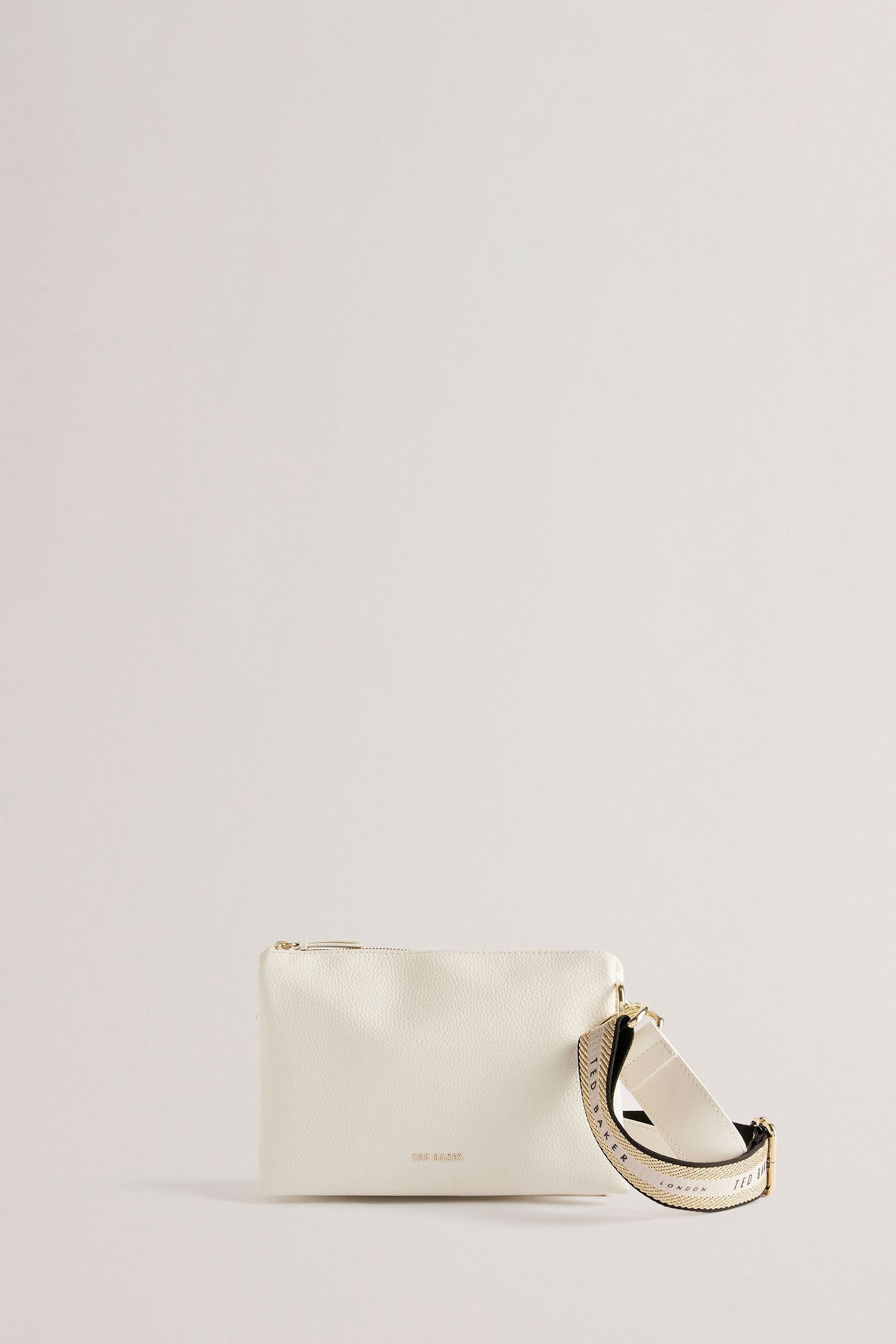 Buy Ted Baker White Branded Webbing Delphia Cross Body Bag from Next Ireland