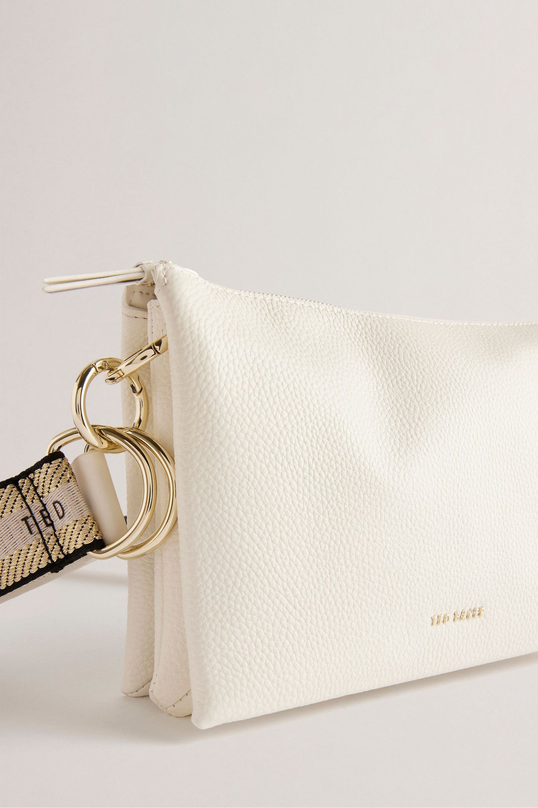 Ted baker white clutch discount