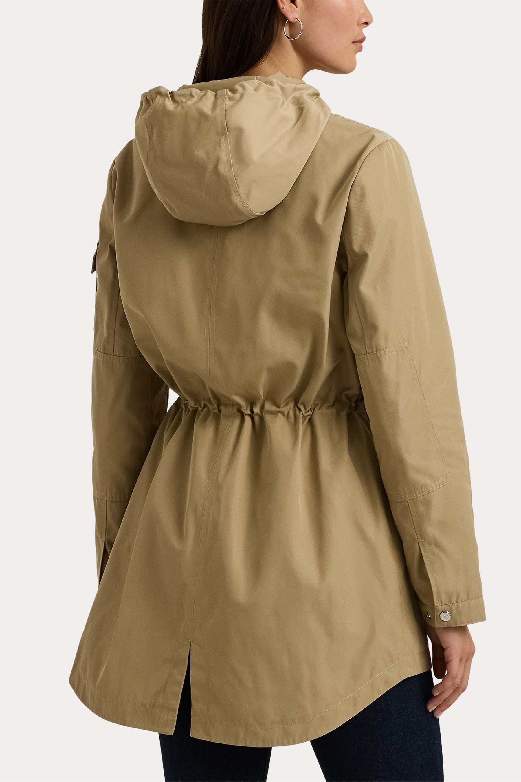 Buy Lauren Ralph Lauren Anorak Hooded Tan Brown Jacket from the Next UK online shop