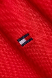 Tommy Hilfiger Slim Red 1985 Pique Polo Shirt - Image 3 of 5
