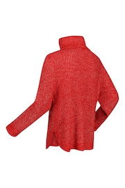 Regatta Red Kensley Knitted Roll Neck Jumper - Image 8 of 8