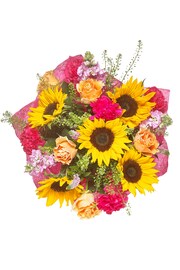 Lucy Tiffney Bright Sunflower Fresh Flower Bouquet in Gift Bag - Image 2 of 2
