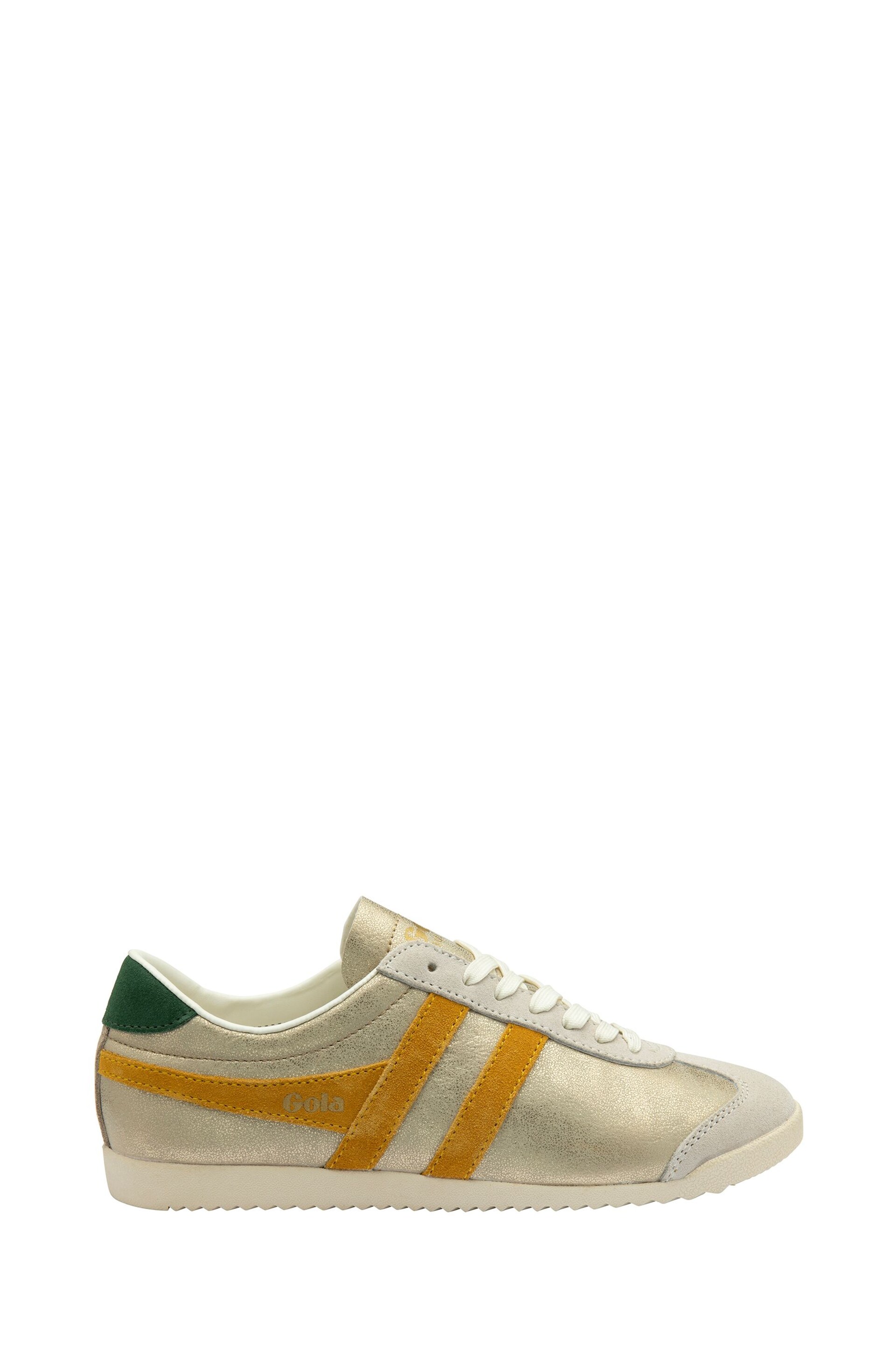 Gola Corn gold Ladies Bullet Blaze Lace Up Trainers - Image 1 of 4