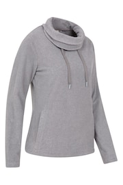 Mountain Warehouse Grey Womens Hebridean Cowl Neck Fleece - Image 4 of 5