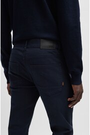 BOSS Blue Slim Fit Soft Stretch Denim Jeans - Image 3 of 5
