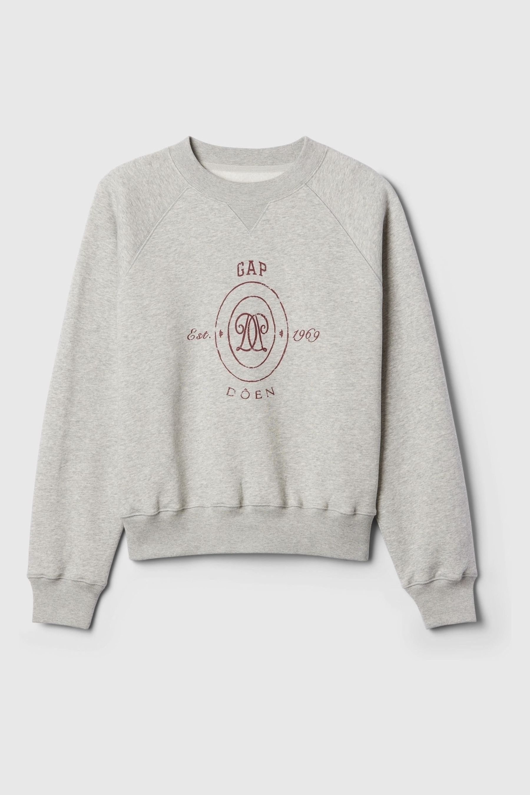 Buy Gap Grey DOEN Logo Sweatshirt from the Next UK online shop