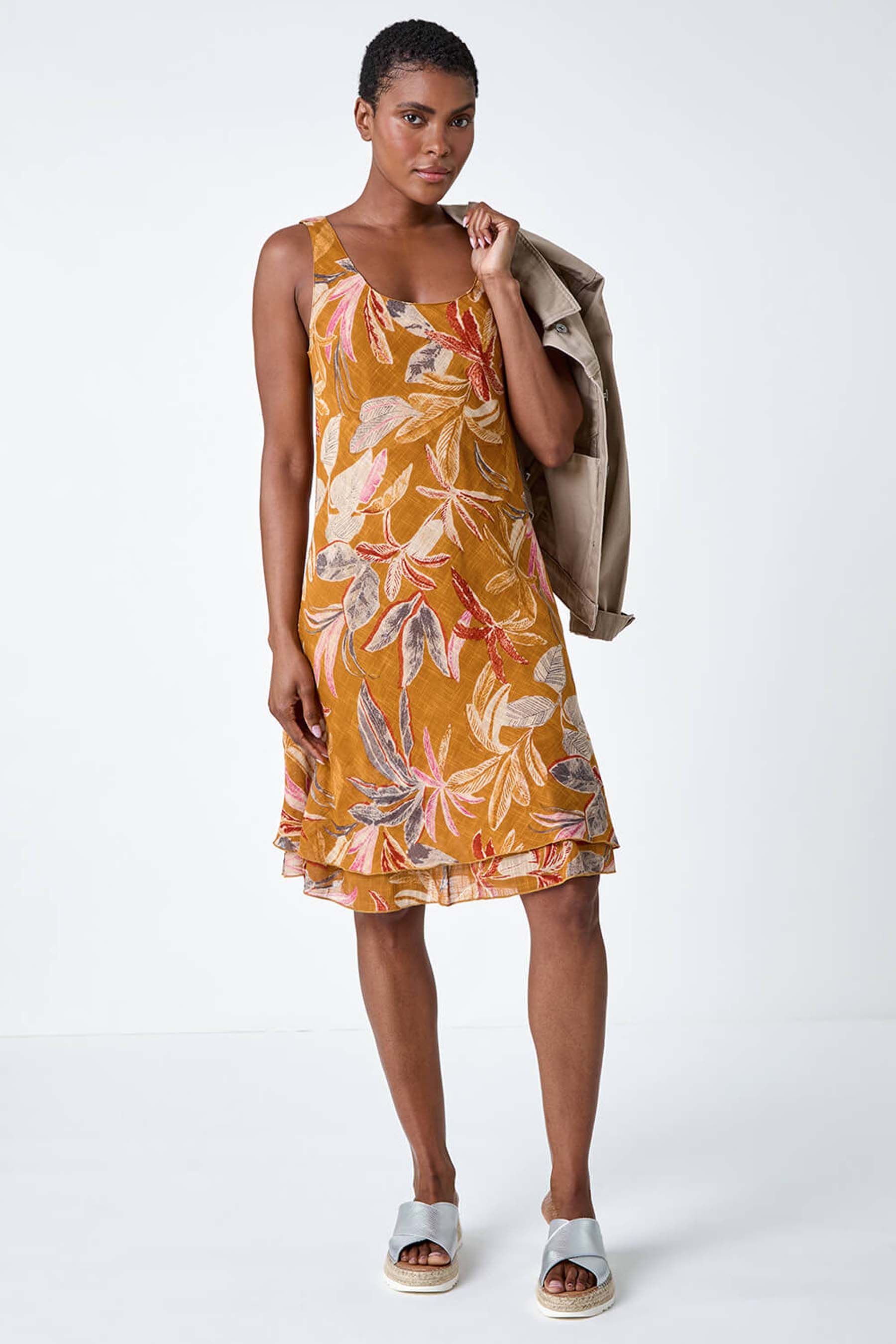 Roman orange dress new arrivals