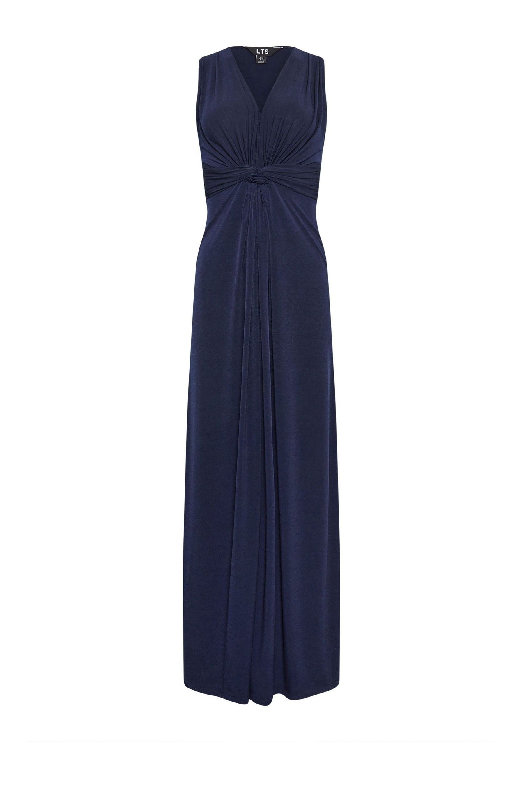 Buy Long Tall Sally Blue Knot Front Maxi Dress from Next Luxembourg