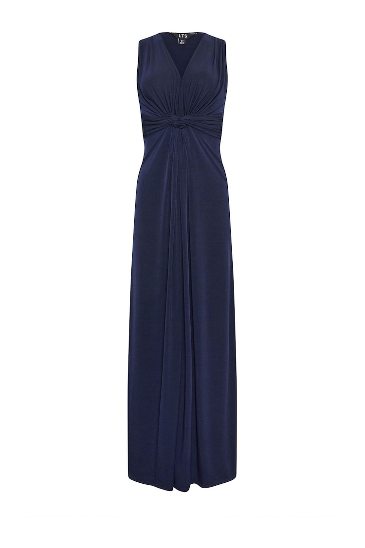 Long Tall Sally Blue Knot Front Maxi Dress - Image 5 of 5