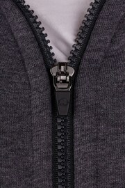 Raging Bull Grey Zip Through Hoodie - Image 5 of 7