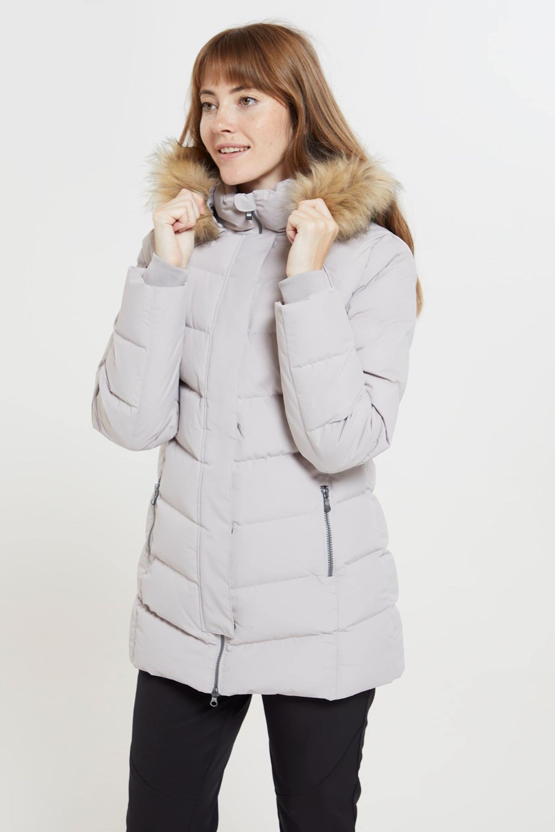 Kaufe Sie Cream Mountain Warehouse Damen Isla II Wasserabweisende Daunenjacke bei Next Deutschland
