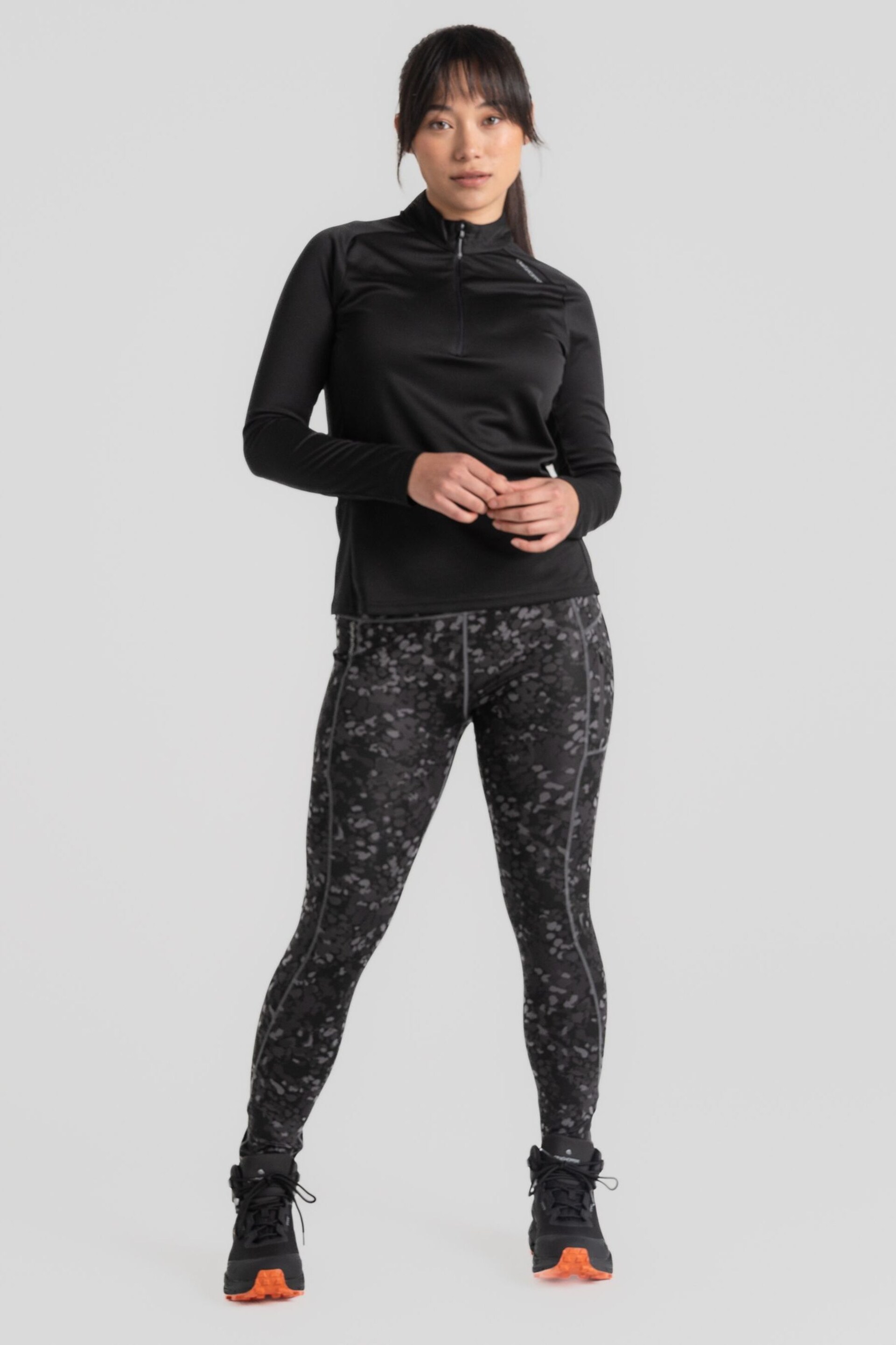 Craghoppers Grey Kiwi Pro Leggings - Image 3 of 9