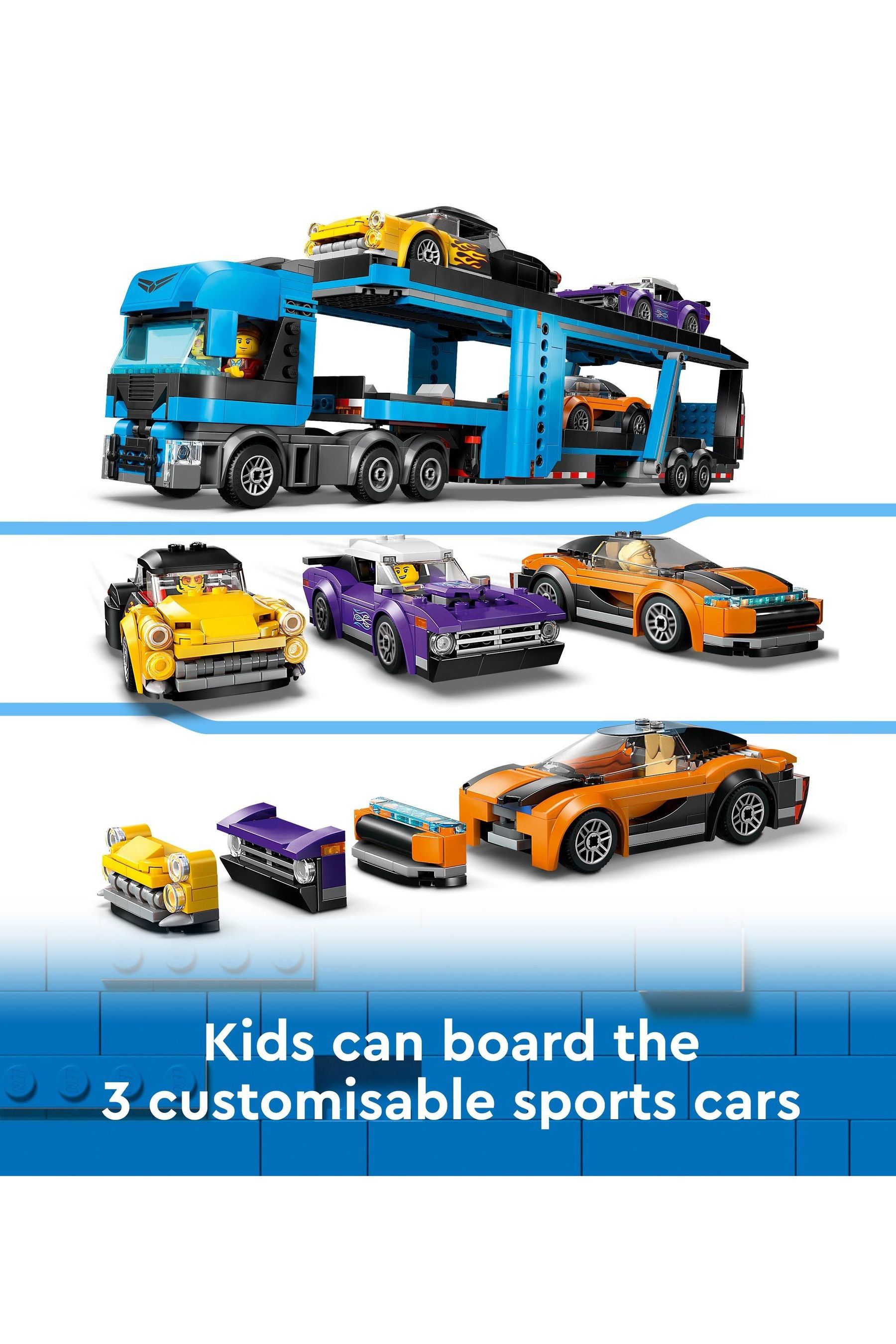 Buy LEGO City Car Transporter Truck with Sports Cars from the Next UK online shop