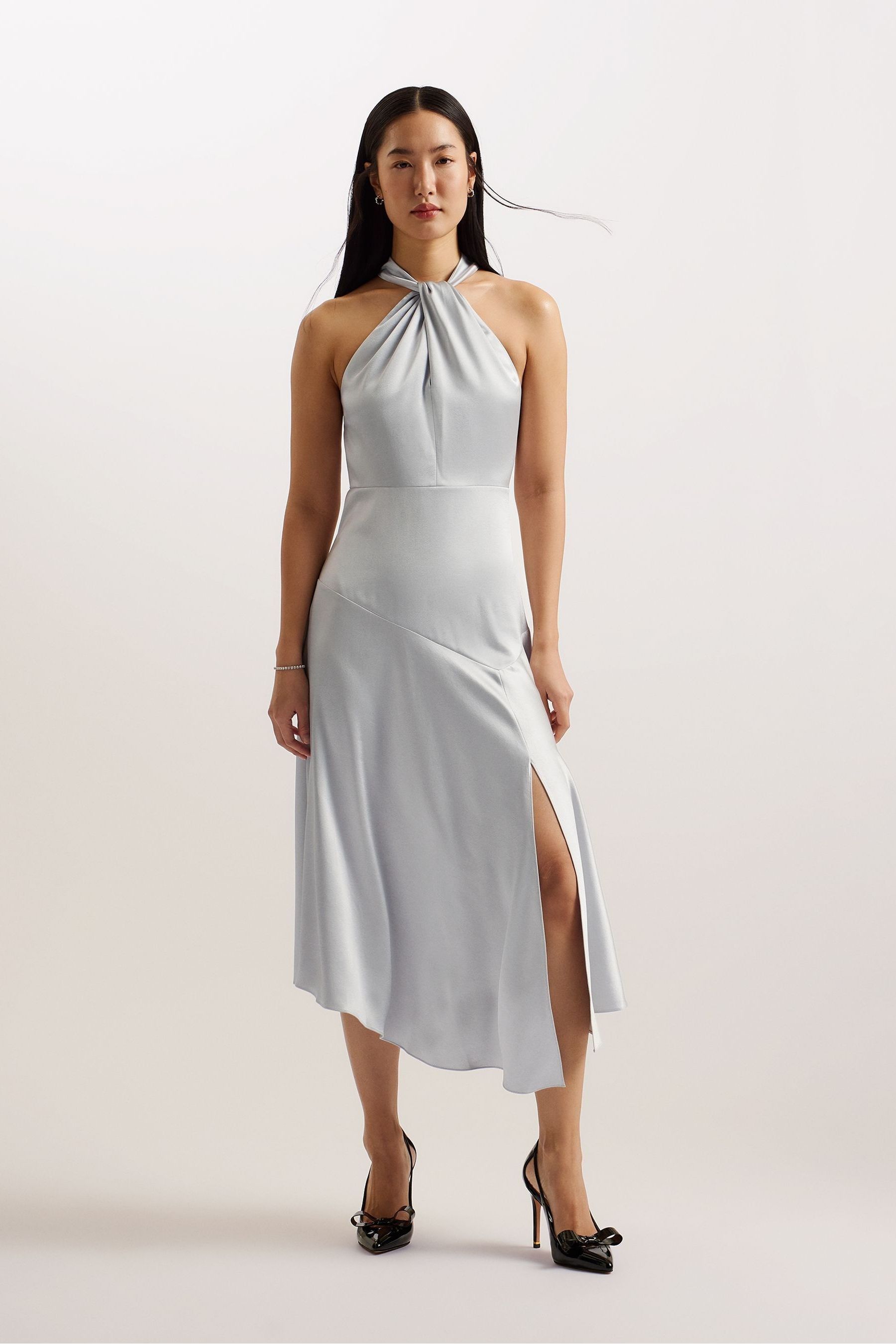 Ted baker grey dress best sale