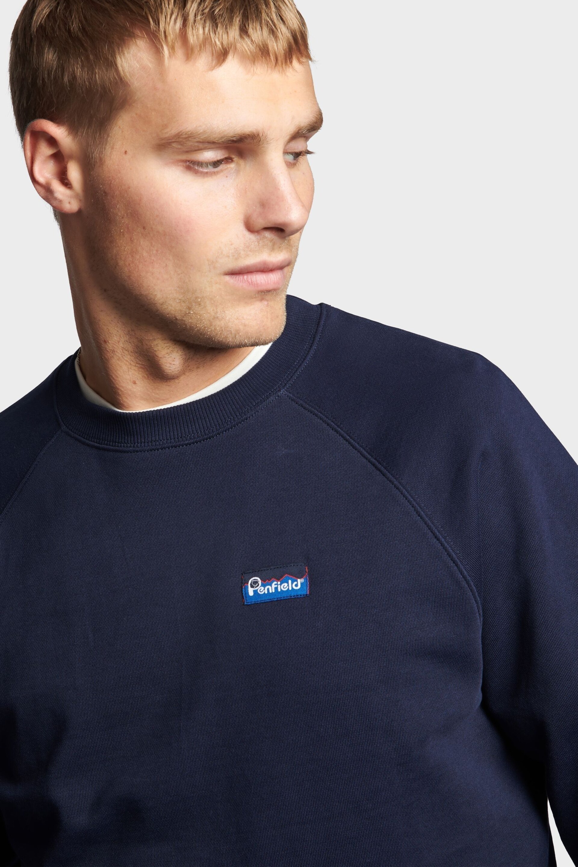 Penfield Mens Relaxed Fit Original Logo Sweatshirt - Image 4 of 8