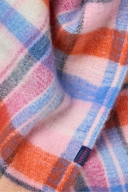 FatFace Bright Multi Check Scarve - Image 4 of 4