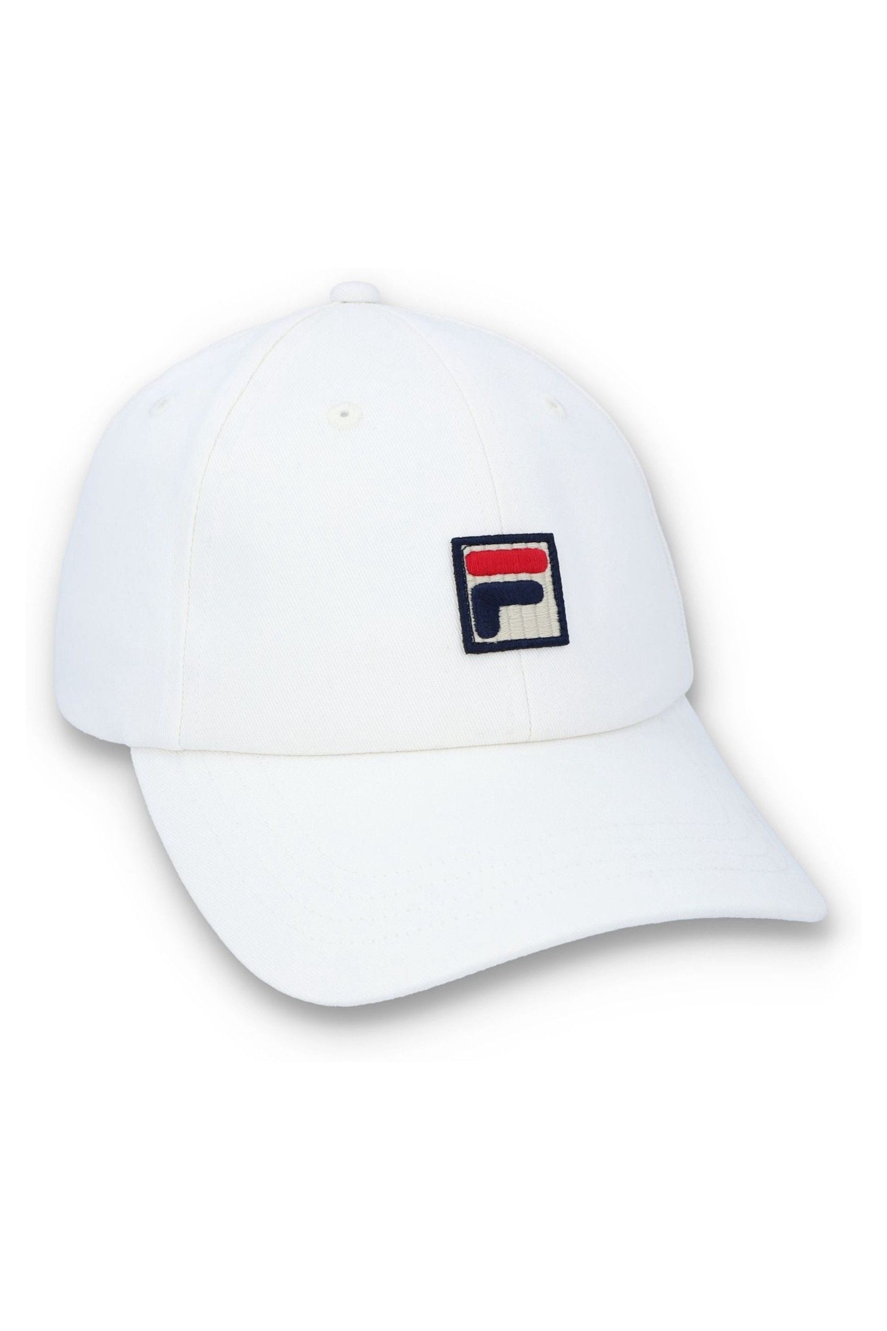 Fila white cap sales